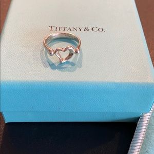 Authentic Tiffany & Co. Elsa Peretti ring
